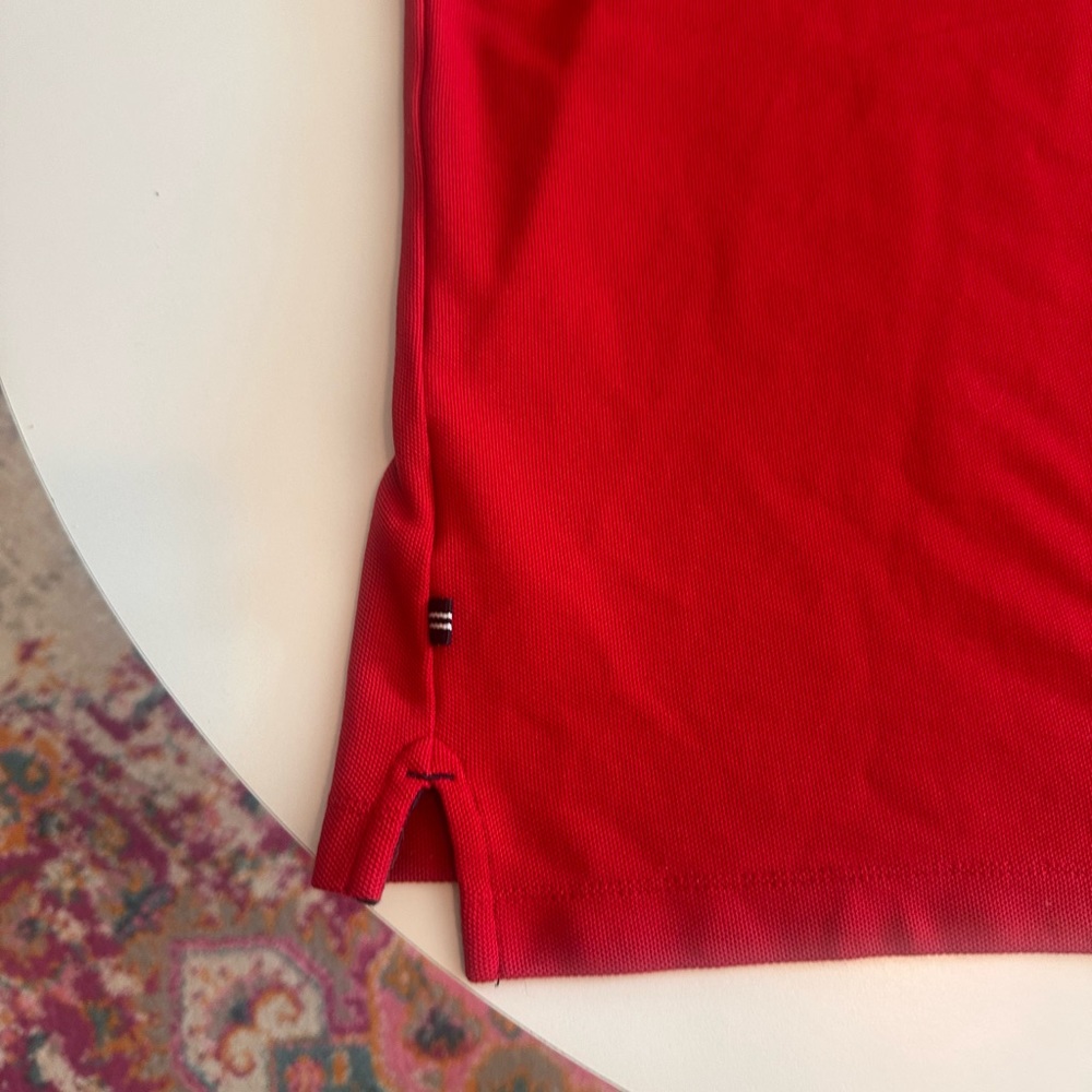 Nautica Performance Deck Polo Shirt Classic Fit in Red - Picture 7 of 7